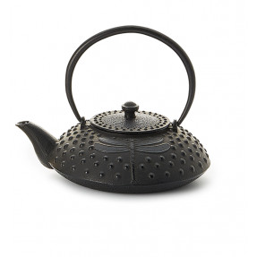 Black cast iron tea pot WUTAI, 0.55l